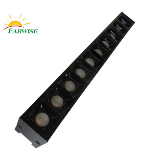 adjustable spot dimmable track light art gallery